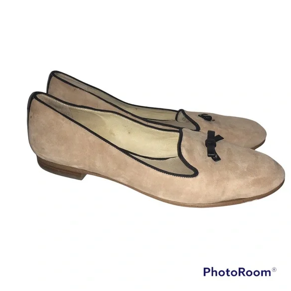 Louise Et Cie Pink Suede Anniston Loafers Ladies size 8.5 - Picture 3 of 8